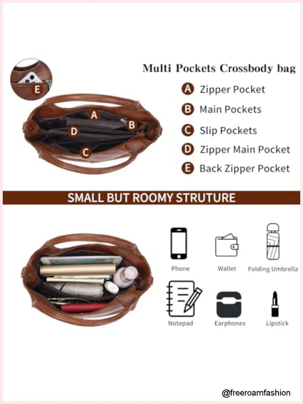 Soft Faux Leather Hobo Handbag, Medium Crossbody Satchel Tote with Top Handle